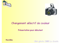 Changement sélectif de couleur