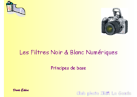 Filtres NB Numérique